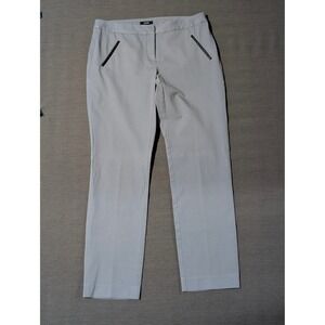 Alfani Women's Dress Pants Gray Slacks Trousers Career Business Casual Size 10